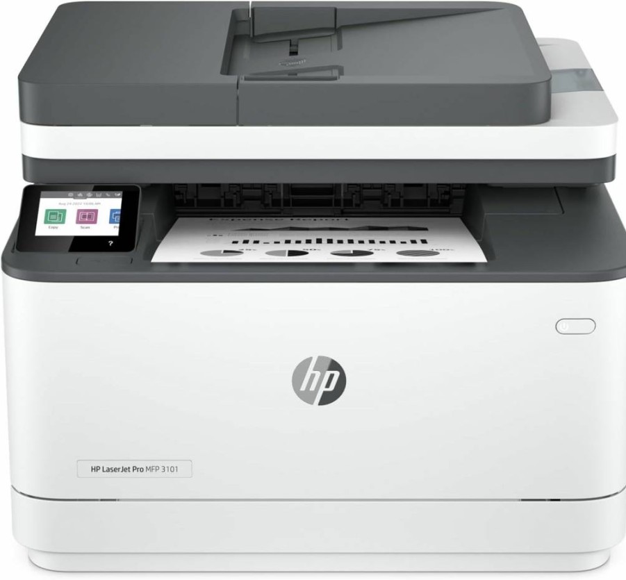 HP LaserJet Pro MFP 3101fdw Wireless All-in-One Laser Printer with Scanner, Copier & Fax | Fast Duplex Printing | Ideal for Office Use | 3G628F