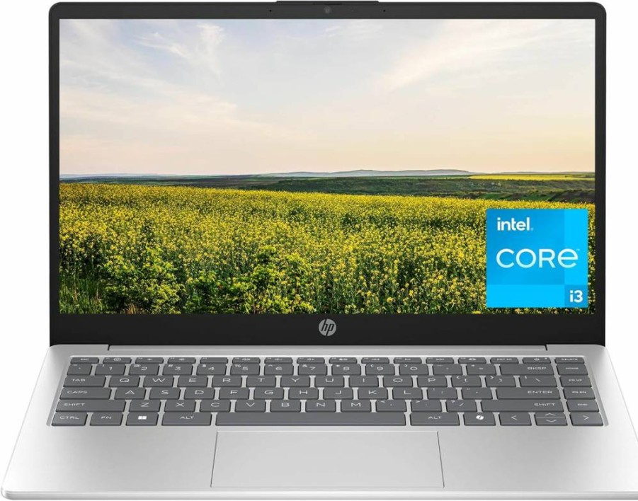 HP 14-Ep0299Nr 14" HD Laptop - Intel Core i3-N305, 8GB RAM, 256GB SSD, Intel UHD Graphics, Windows 11 Home (S Mode), Natural Silver