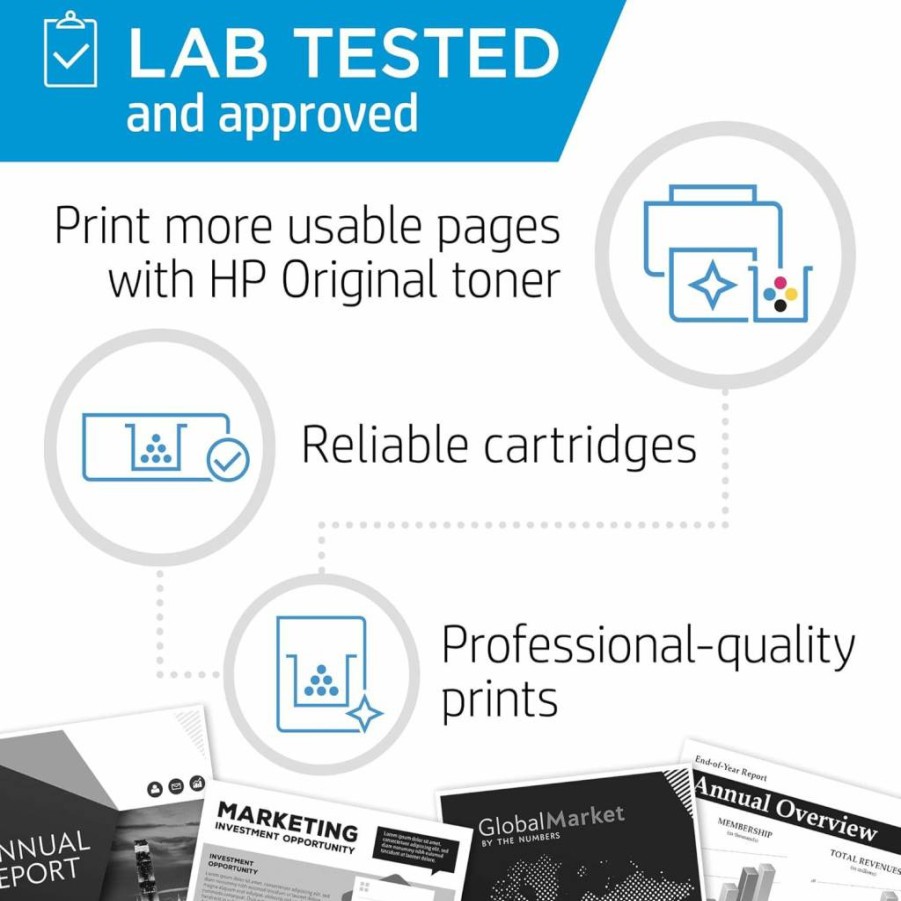 HP CF500A Black Toner Cartridge | Compatible with HP Color LaserJet Pro M254 & MFP M281 Series | High-Yield Replacement for HP 202A