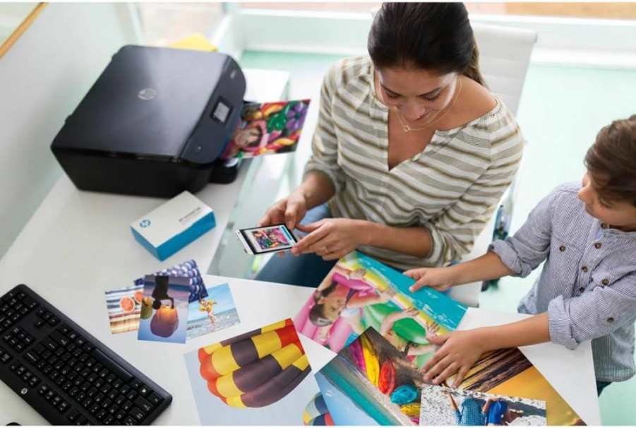 HP Premium Plus Satin Photo Paper 4x6 Inches - 100 Sheets (CR666A) High-Quality for Inkjet Printers