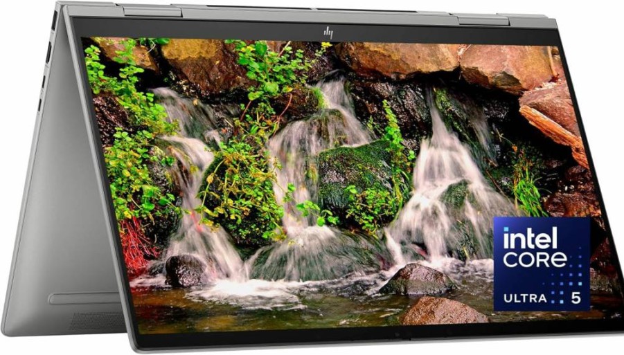 HP Envy X360 15.6" FHD Touchscreen Laptop (2024) - Intel Core Ultra 5 125U, 8GB RAM, 512GB SSD, Windows 11 Home, Convertible 2-in-1, Copilot Key, 15-Fe1010Nr