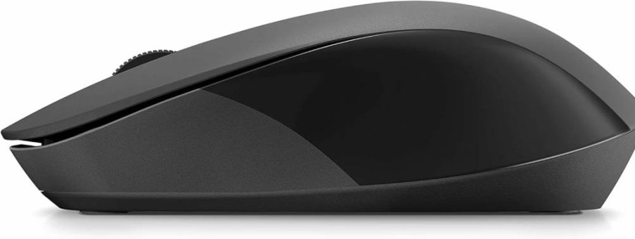 HP 150 Wireless Mouse - Ergonomic Ambidextrous Design, 1600 DPI Optical Sensor, 3-Button Dual Control Scroll Wheel for Comfortable Left/Right Hand Use (2S9L1AA#ABL)
