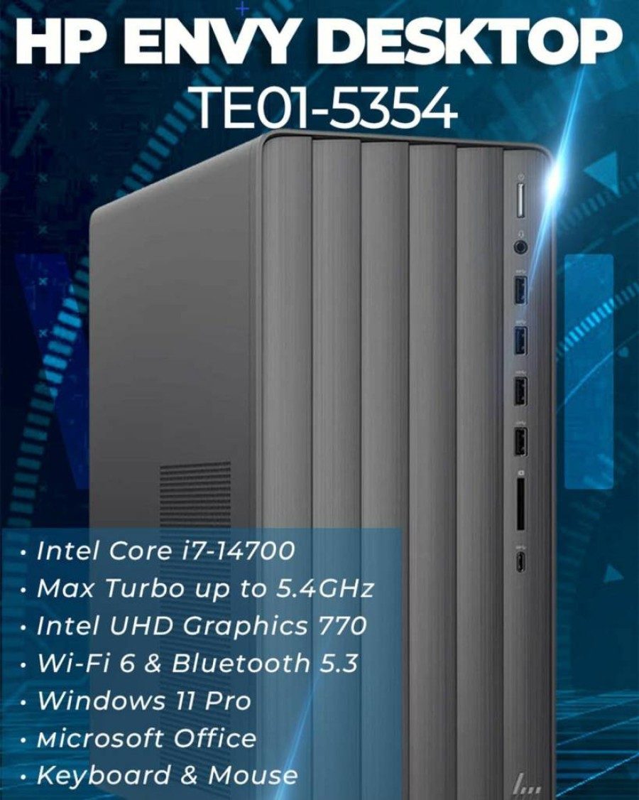HP Victus 15L Gaming PC Bundle - Intel Core i3, GTX 1660 Super, 8GB RAM, 256GB SSD, Win 11, Gaming Desktop Computer