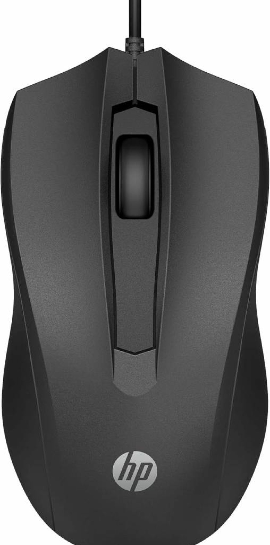 HP X500 Wired USB Mouse for PC, Laptop, Mac, Chromebook - Ambidextrous Ergonomic Black Mouse (E5E76AA#ABA)