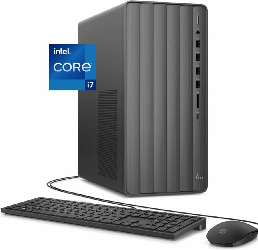 HP Envy Desktop PC TE01-5012 (2024) - Intel Core i5-14400, 8GB RAM, 512GB SSD, Intel UHD Graphics 730, Windows 11 Home