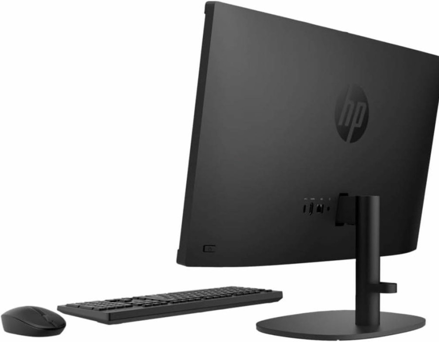 HP 22-DG0040 22-Inch All-in-One Desktop PC (2024) - Intel N200, 8GB RAM, 512GB SSD, FHD Display, Windows 11 Home