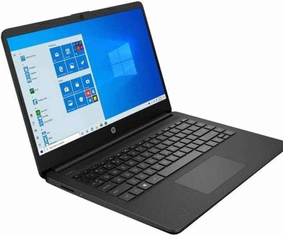 HP 14" Laptop Intel Celeron N4020 4GB RAM 64GB SSD Windows 11 Home Thin & Light HD Display 1-Year Microsoft 365 Jet Black (14-DQ0020NR)