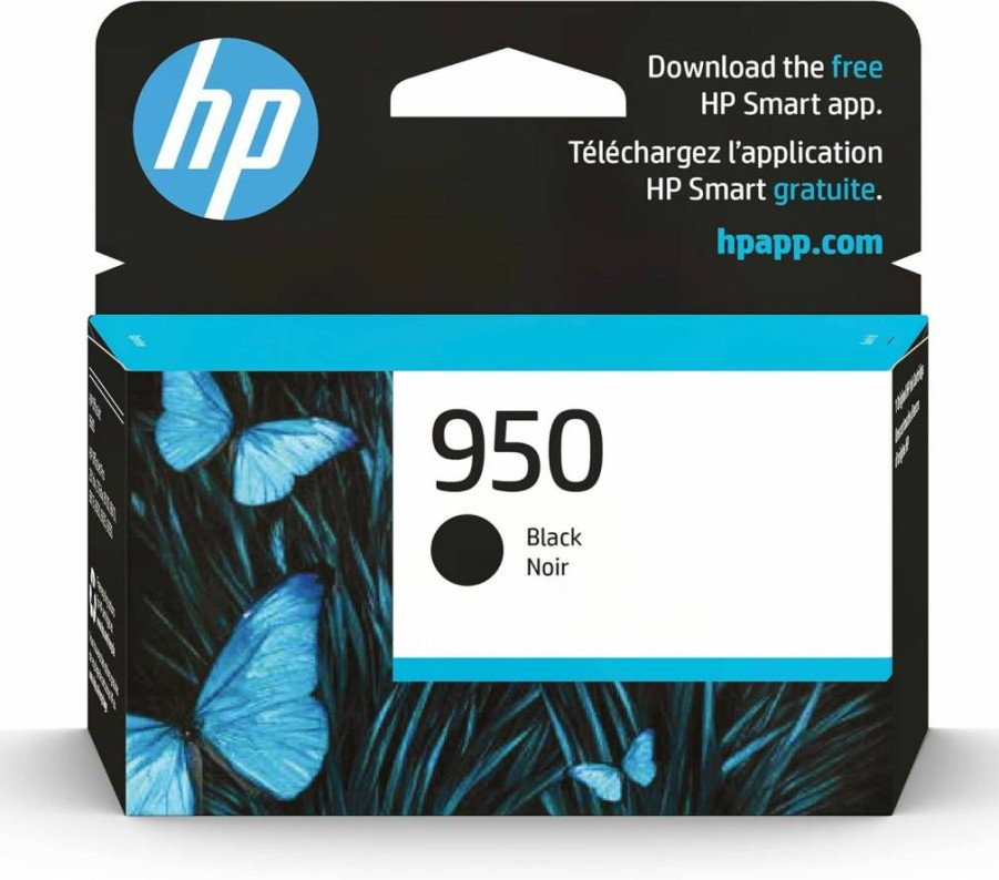HP 950 Black Original Ink Cartridge | Compatible with HP OfficeJet Pro 8600, 8100, 8610, 8620, 8630 & Pro 251DW, 276DW Series | CN049AN | Instant Ink Eligible